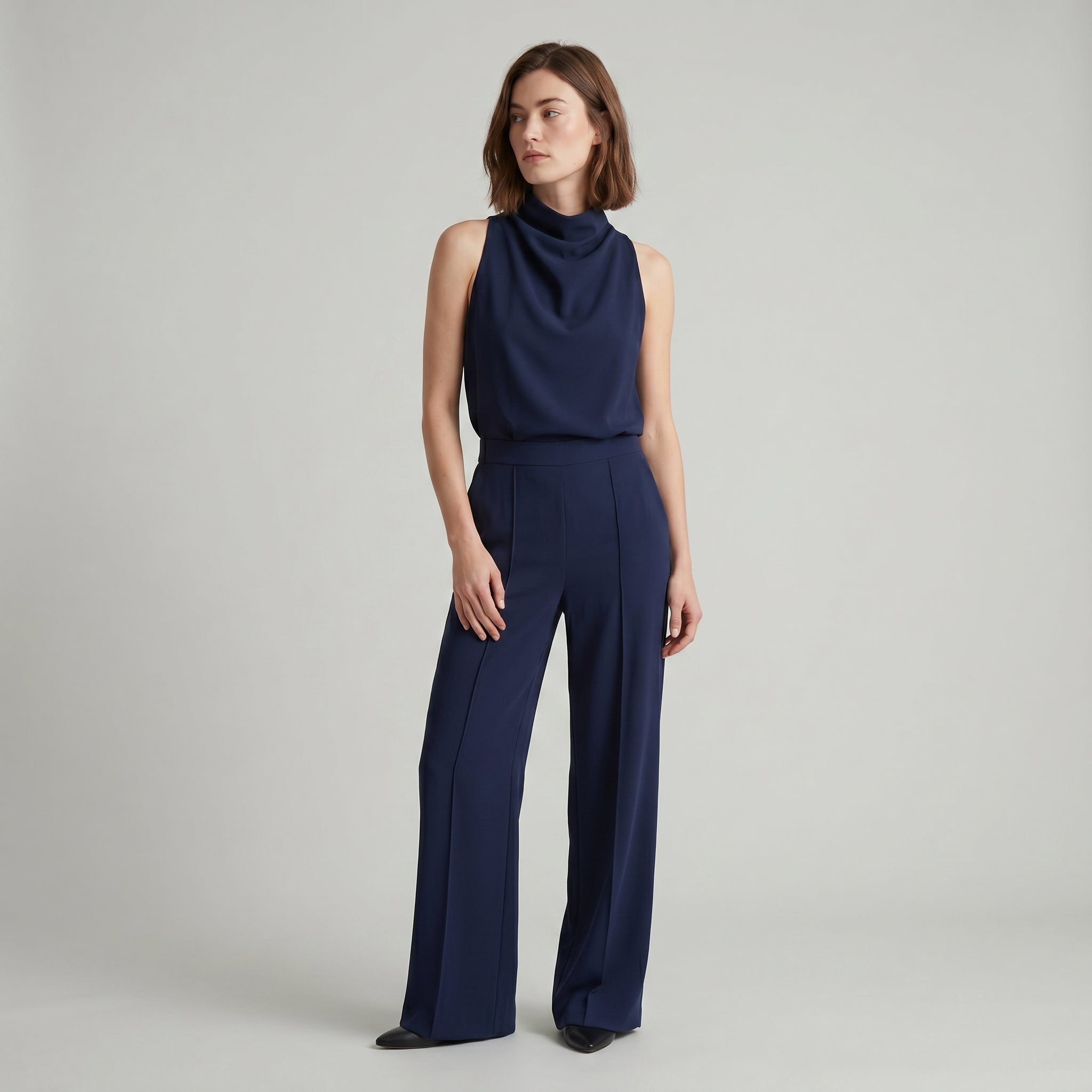 Women's One-Shoulder Jumpsuit