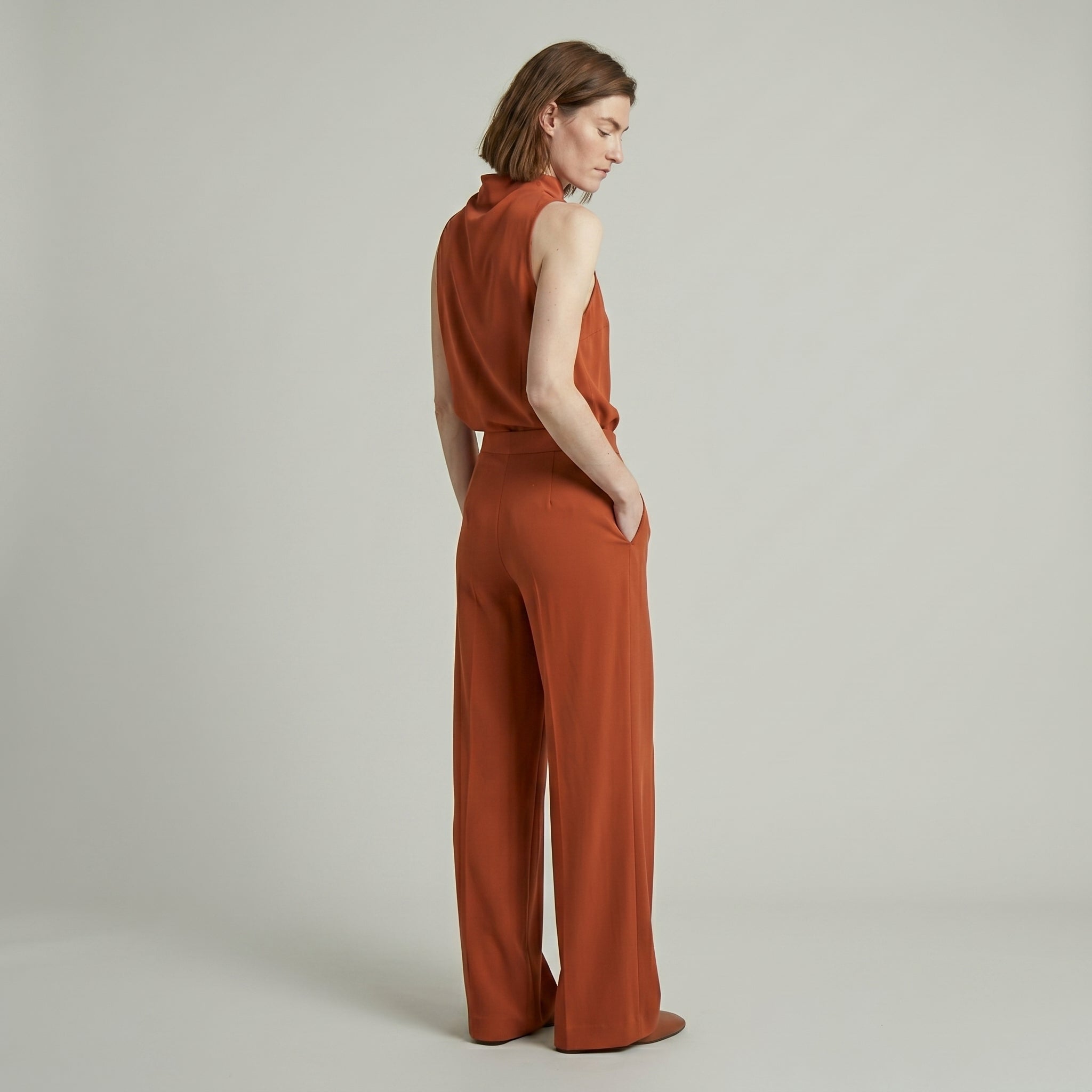 Women's One-Shoulder Jumpsuit