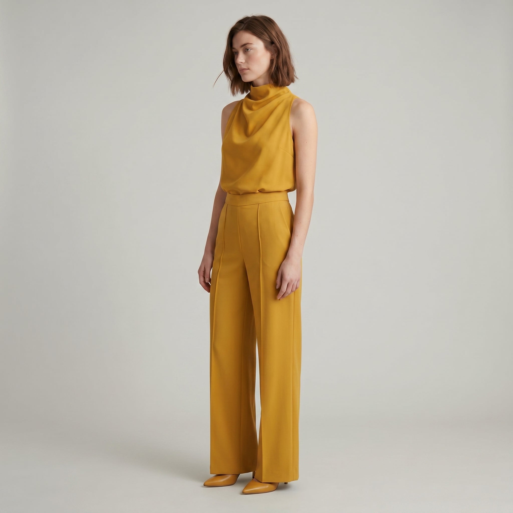Women's One-Shoulder Jumpsuit