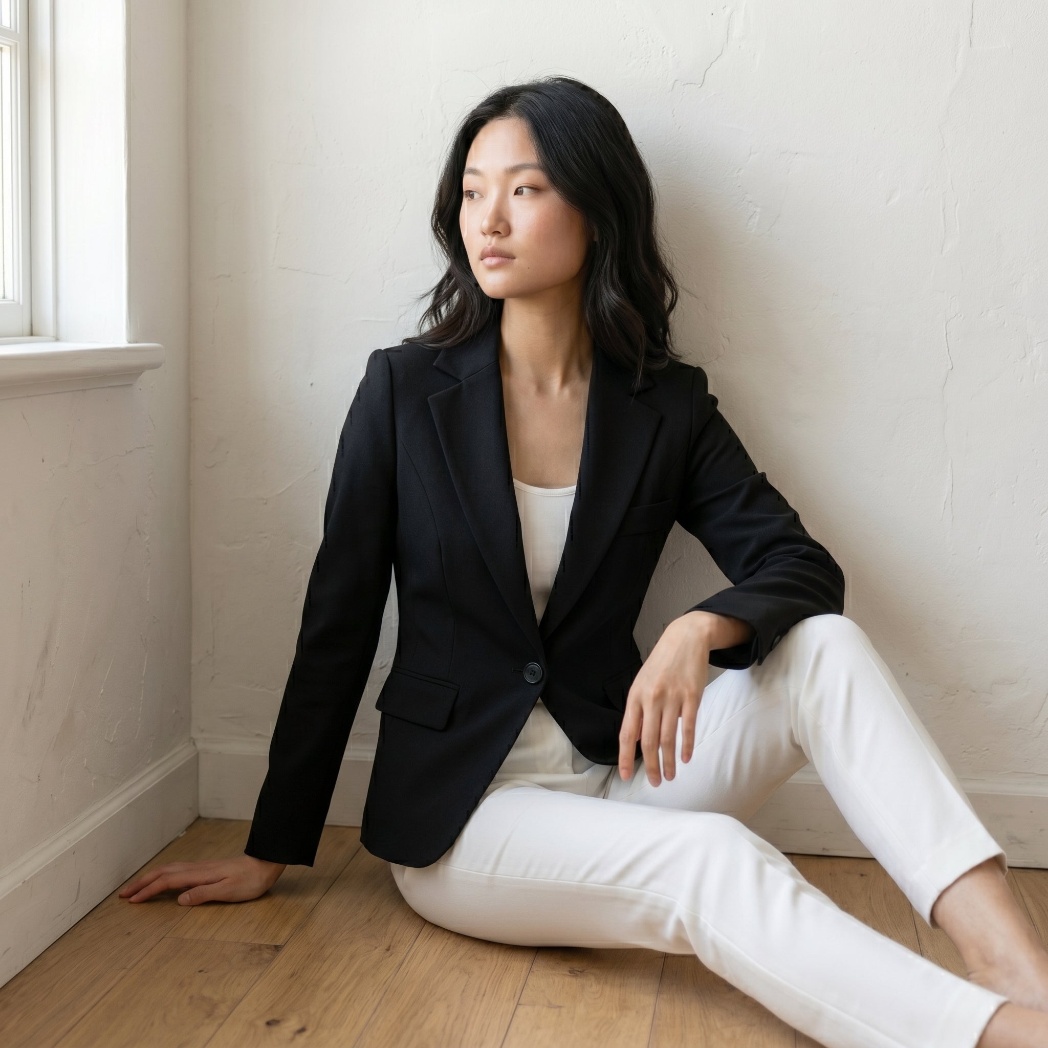 Women’s Single Button Slim Fit Blazer